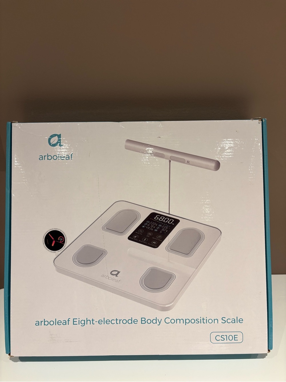 Arboleaf 8-Electrode Smart Bathroom Scale for Body Weight and Fat
